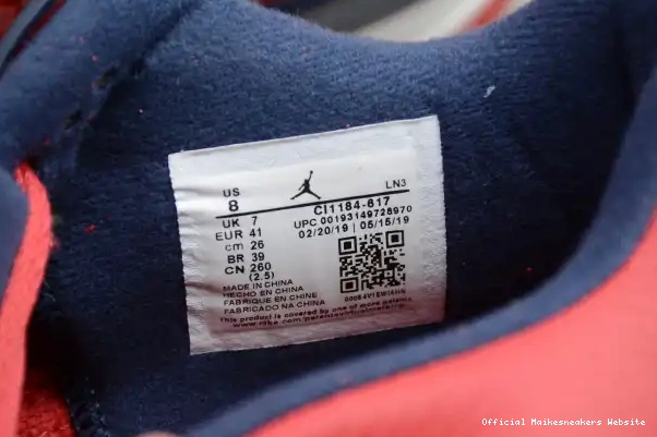 Official Maikesneakers FIBA Air SE Jordan 4 CI1184-617 0326